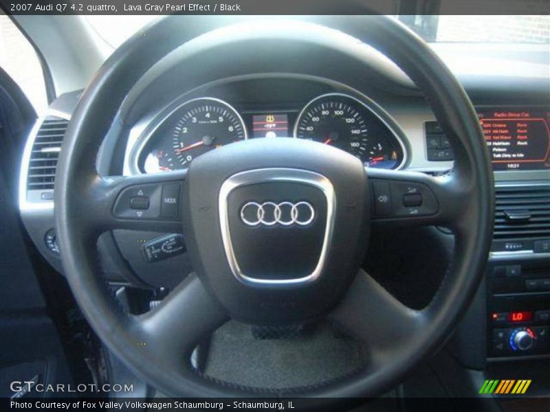 Lava Gray Pearl Effect / Black 2007 Audi Q7 4.2 quattro