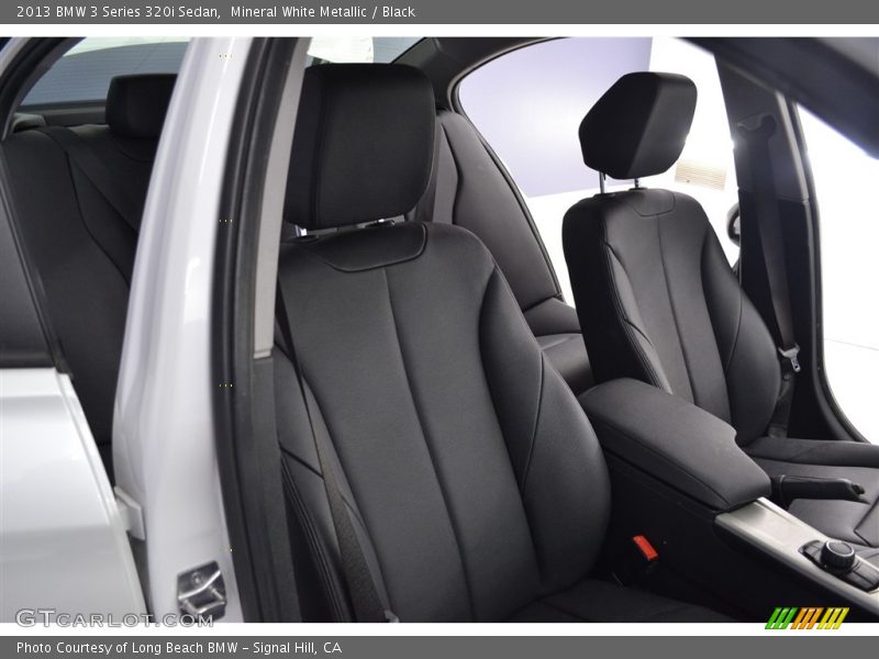 Mineral White Metallic / Black 2013 BMW 3 Series 320i Sedan
