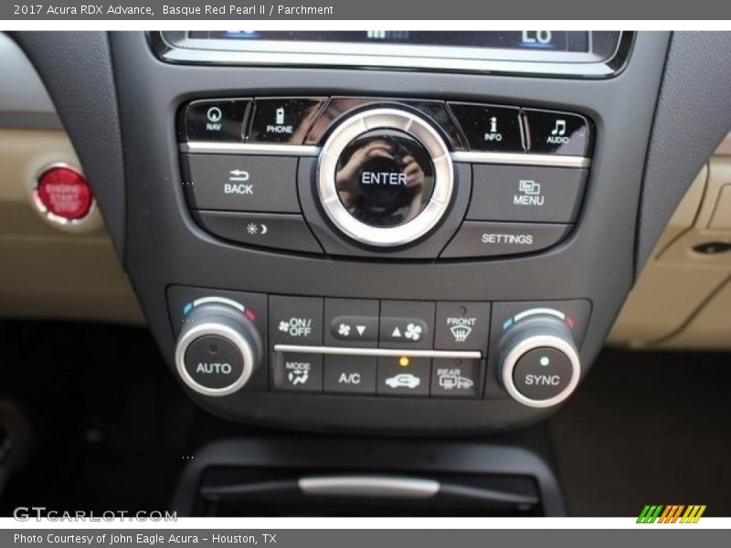 Basque Red Pearl II / Parchment 2017 Acura RDX Advance