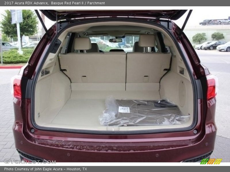 Basque Red Pearl II / Parchment 2017 Acura RDX Advance