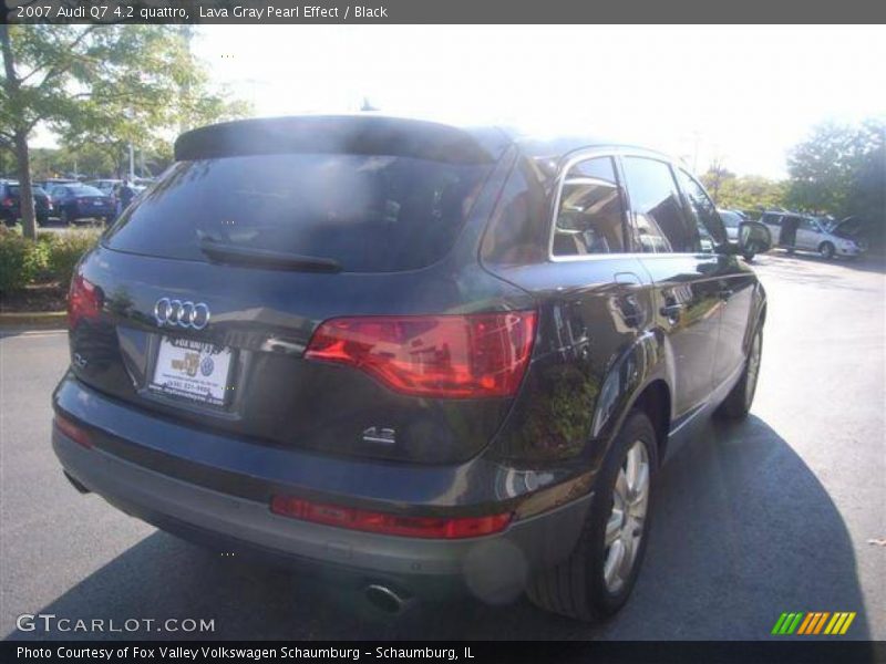 Lava Gray Pearl Effect / Black 2007 Audi Q7 4.2 quattro