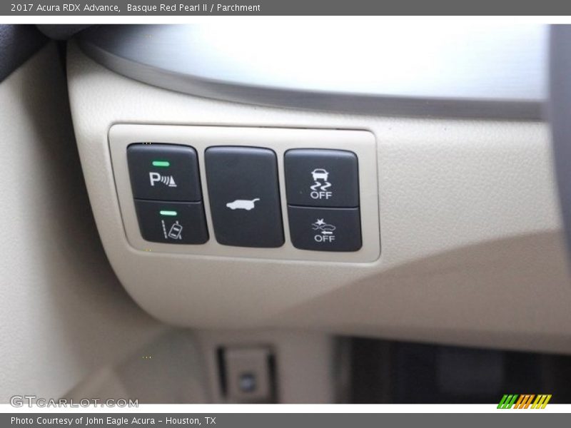 Basque Red Pearl II / Parchment 2017 Acura RDX Advance
