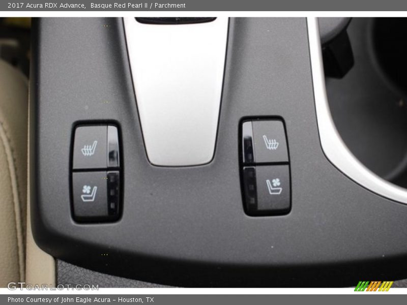 Basque Red Pearl II / Parchment 2017 Acura RDX Advance