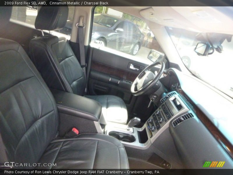Cinnamon Metallic / Charcoal Black 2009 Ford Flex SEL AWD