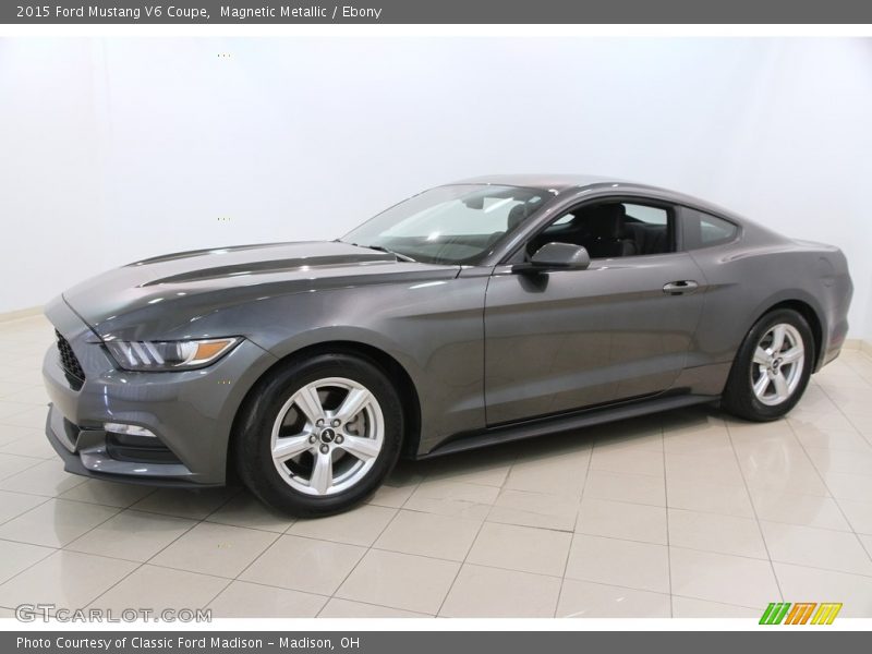 Magnetic Metallic / Ebony 2015 Ford Mustang V6 Coupe