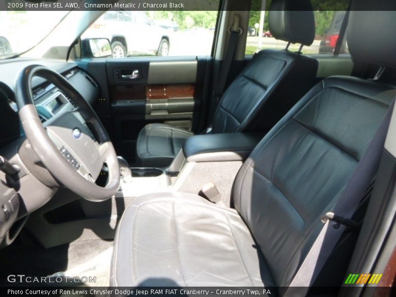 Cinnamon Metallic / Charcoal Black 2009 Ford Flex SEL AWD