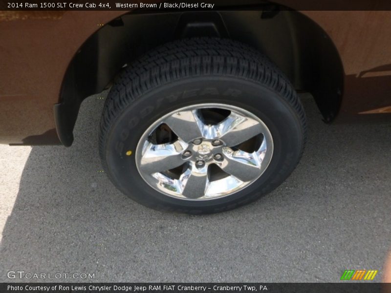 Western Brown / Black/Diesel Gray 2014 Ram 1500 SLT Crew Cab 4x4