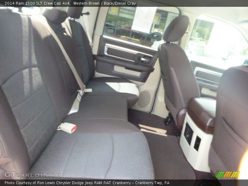 Western Brown / Black/Diesel Gray 2014 Ram 1500 SLT Crew Cab 4x4