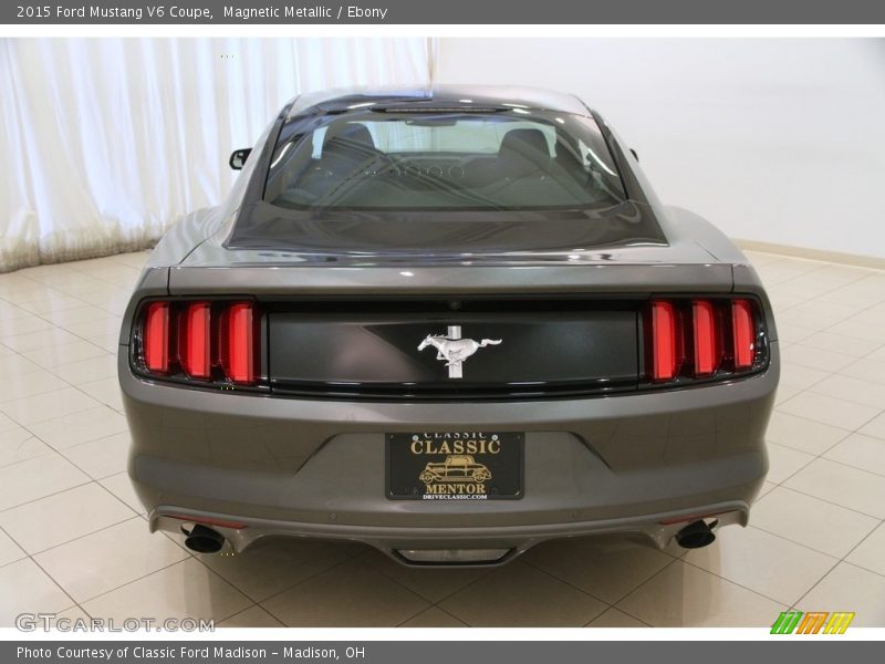 Magnetic Metallic / Ebony 2015 Ford Mustang V6 Coupe