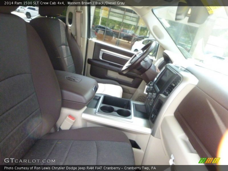 Western Brown / Black/Diesel Gray 2014 Ram 1500 SLT Crew Cab 4x4