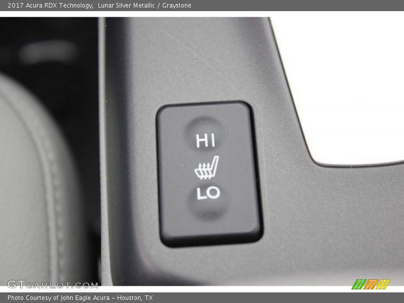 Lunar Silver Metallic / Graystone 2017 Acura RDX Technology