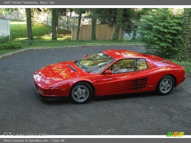  1987 Testarossa  Red