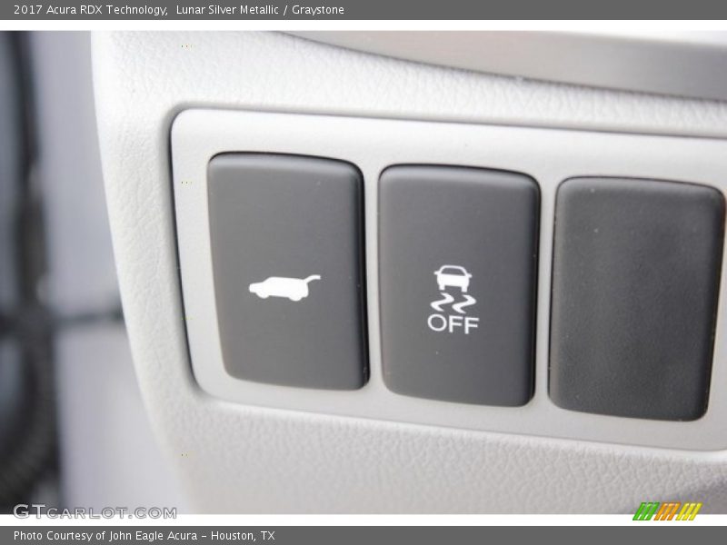 Lunar Silver Metallic / Graystone 2017 Acura RDX Technology