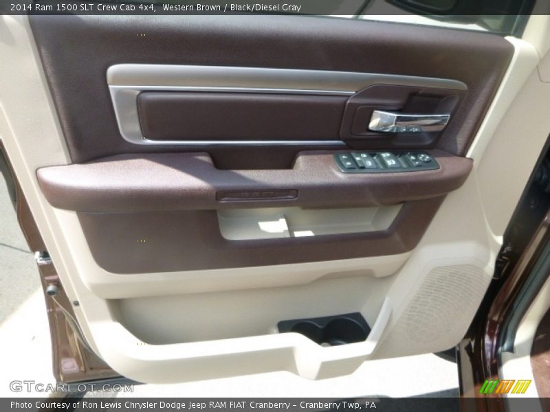 Western Brown / Black/Diesel Gray 2014 Ram 1500 SLT Crew Cab 4x4