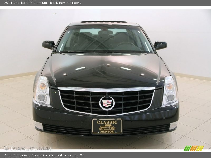 Black Raven / Ebony 2011 Cadillac DTS Premium