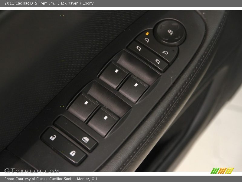 Black Raven / Ebony 2011 Cadillac DTS Premium