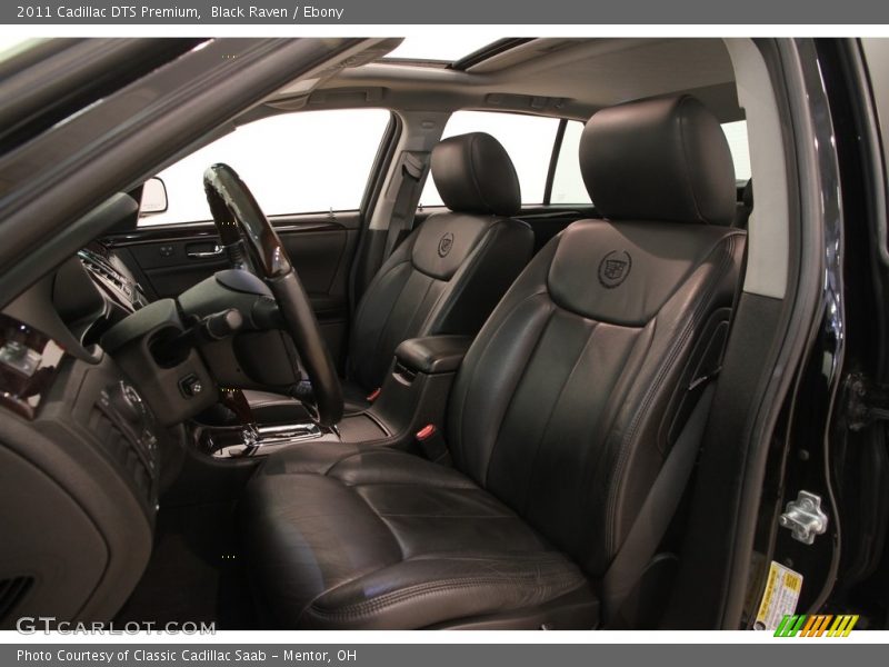 Black Raven / Ebony 2011 Cadillac DTS Premium