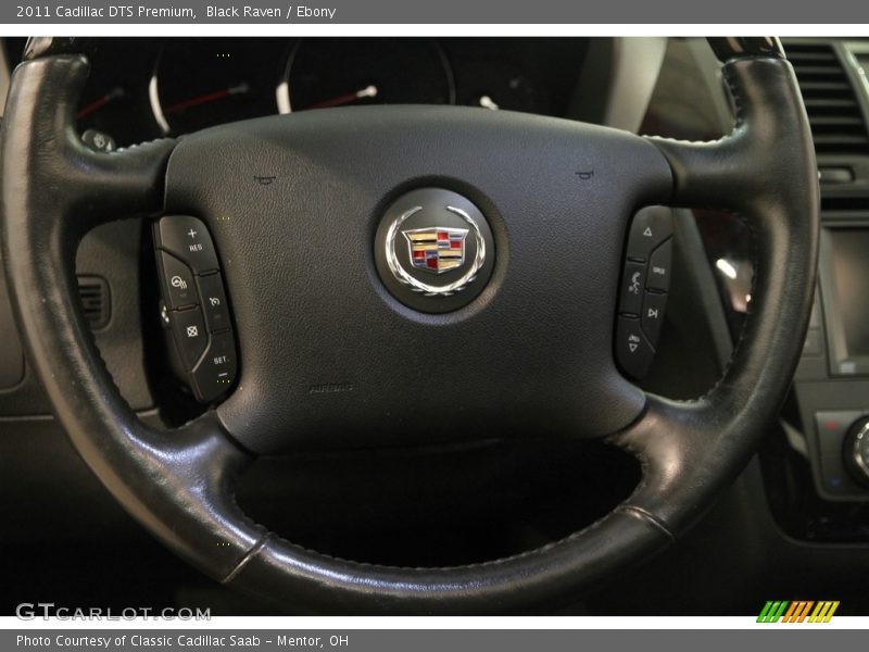 Black Raven / Ebony 2011 Cadillac DTS Premium