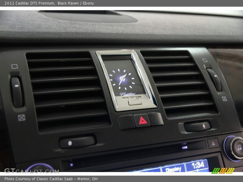 Black Raven / Ebony 2011 Cadillac DTS Premium