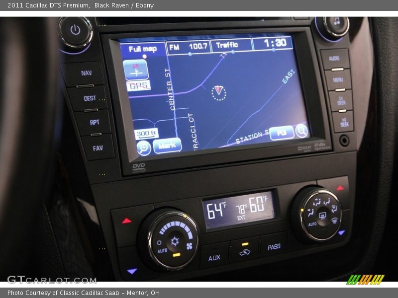 Black Raven / Ebony 2011 Cadillac DTS Premium