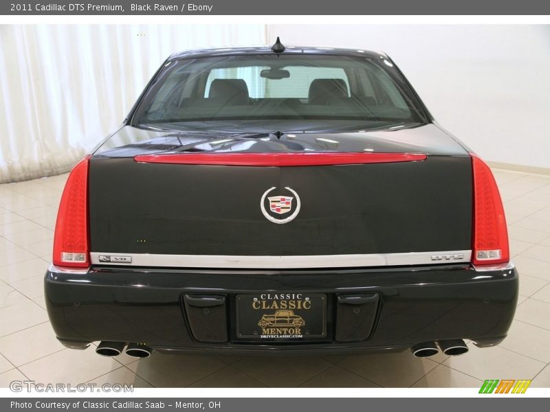 Black Raven / Ebony 2011 Cadillac DTS Premium