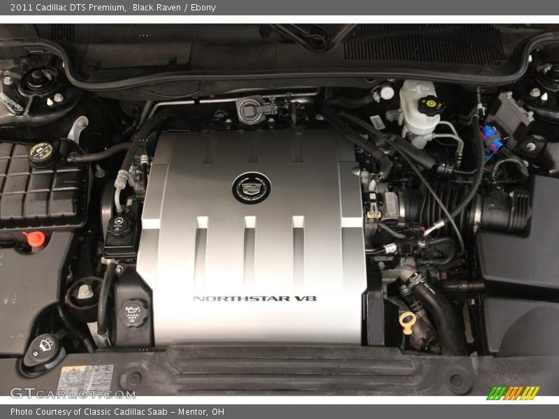 Black Raven / Ebony 2011 Cadillac DTS Premium