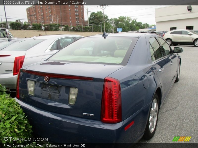 Blue Diamond Tricoat / Cashmere 2009 Cadillac STS V6