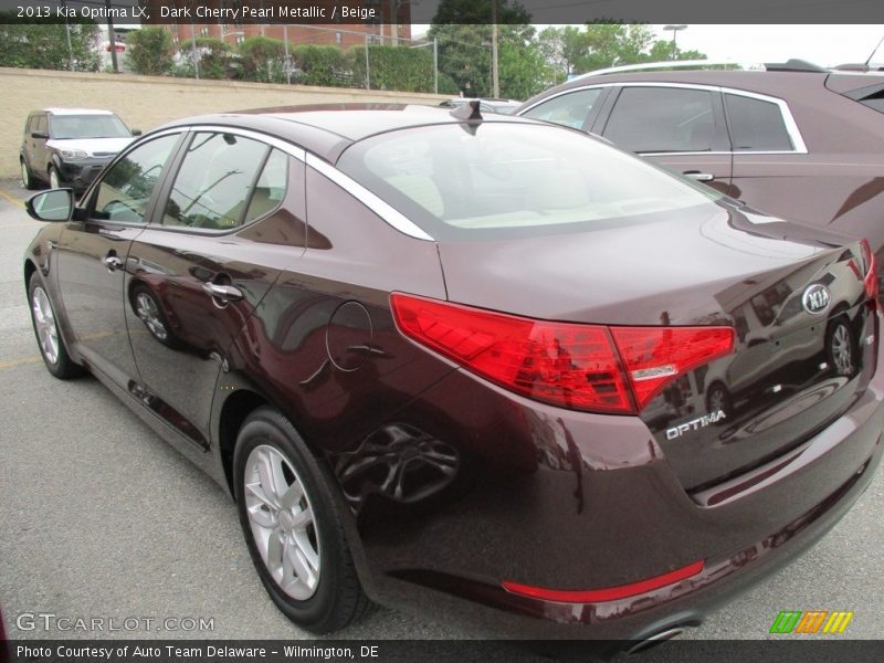 Dark Cherry Pearl Metallic / Beige 2013 Kia Optima LX
