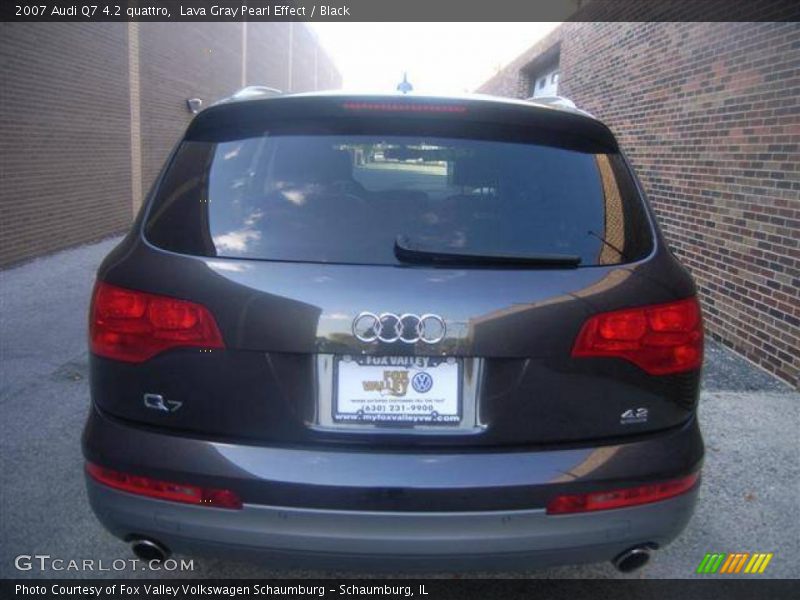 Lava Gray Pearl Effect / Black 2007 Audi Q7 4.2 quattro