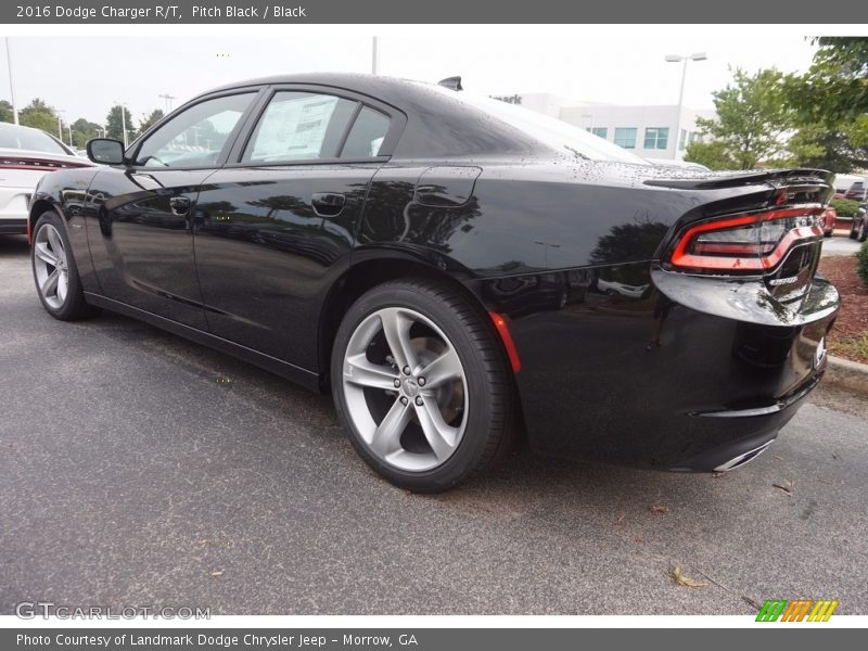 Pitch Black / Black 2016 Dodge Charger R/T
