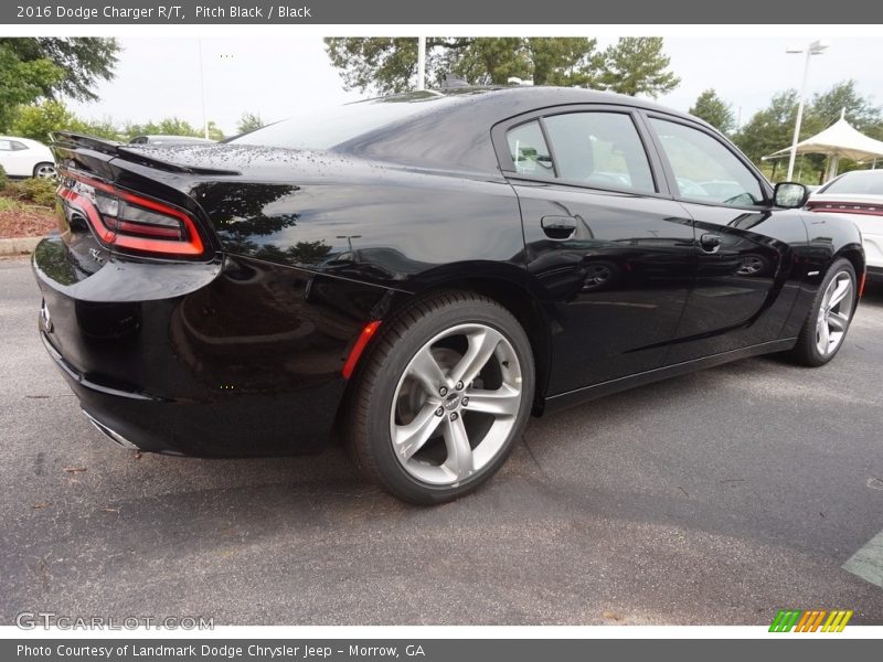 Pitch Black / Black 2016 Dodge Charger R/T