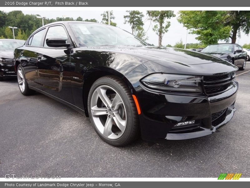 Pitch Black / Black 2016 Dodge Charger R/T