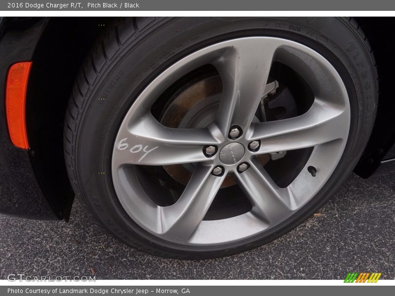 Pitch Black / Black 2016 Dodge Charger R/T