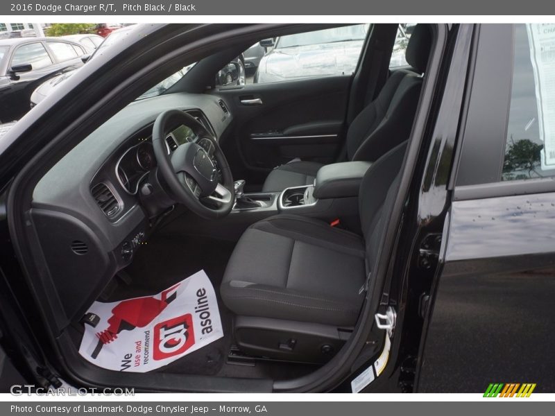 Pitch Black / Black 2016 Dodge Charger R/T