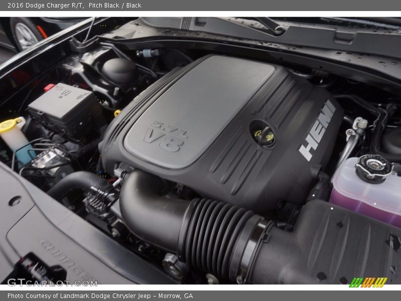 Pitch Black / Black 2016 Dodge Charger R/T