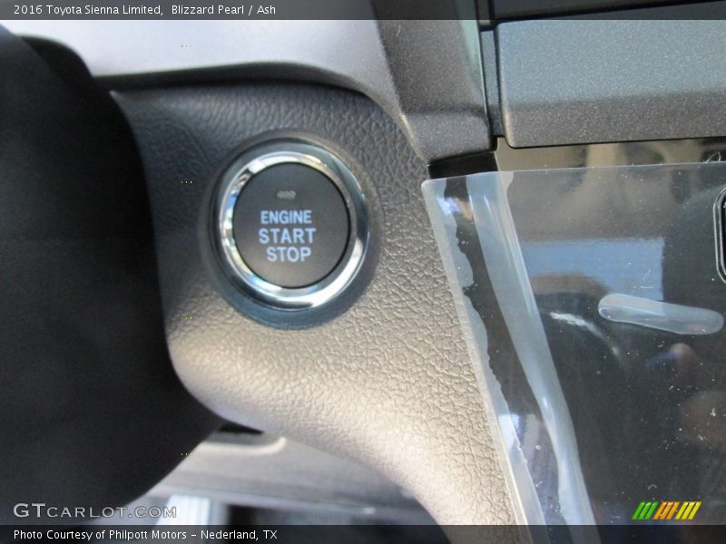 Blizzard Pearl / Ash 2016 Toyota Sienna Limited