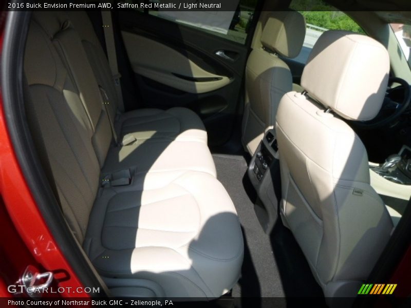 Saffron Red Metallic / Light Neutral 2016 Buick Envision Premium AWD