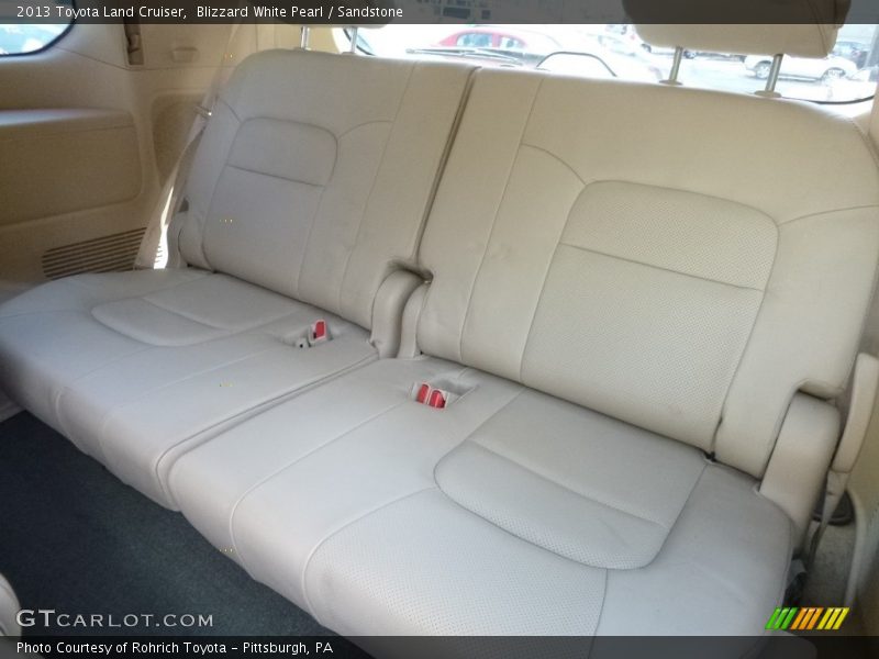 Blizzard White Pearl / Sandstone 2013 Toyota Land Cruiser