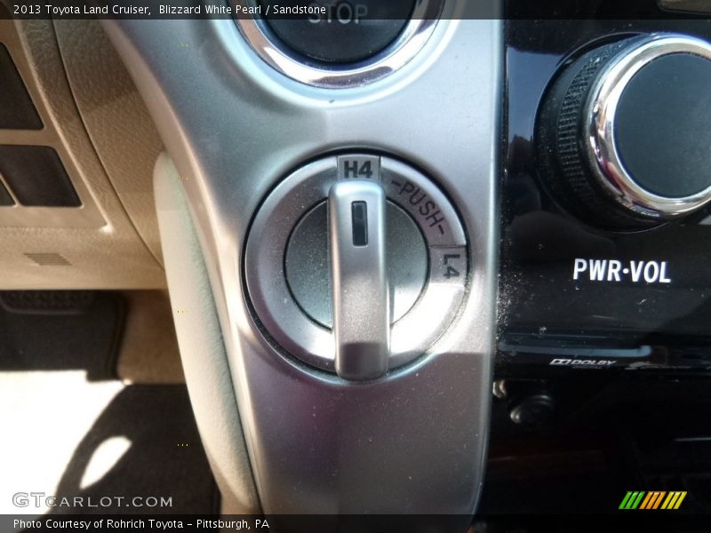 Blizzard White Pearl / Sandstone 2013 Toyota Land Cruiser