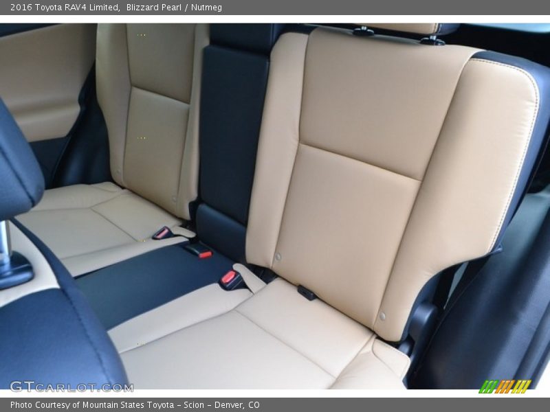 Blizzard Pearl / Nutmeg 2016 Toyota RAV4 Limited