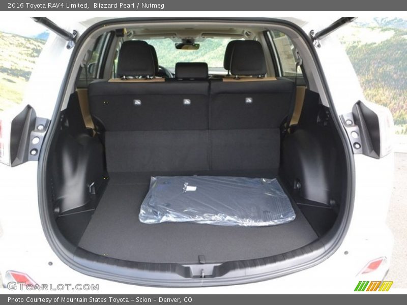 Blizzard Pearl / Nutmeg 2016 Toyota RAV4 Limited