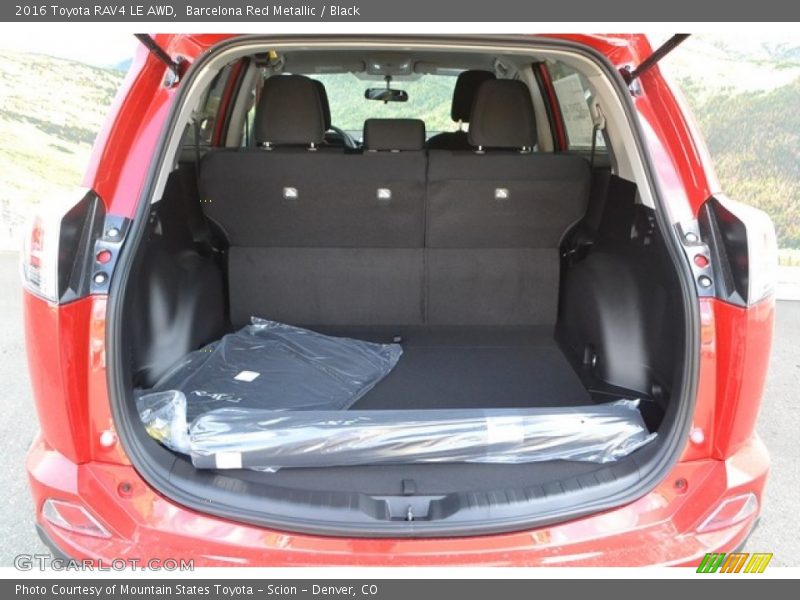 Barcelona Red Metallic / Black 2016 Toyota RAV4 LE AWD