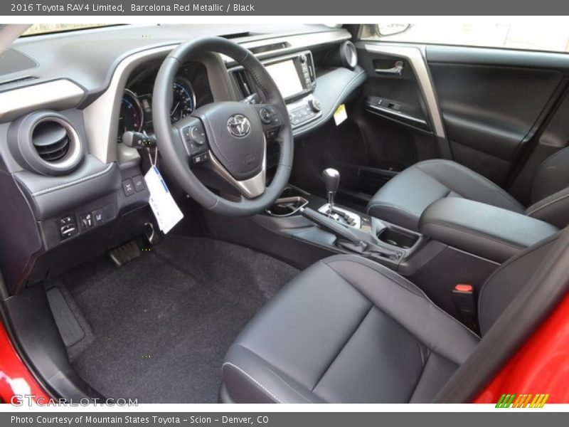 Barcelona Red Metallic / Black 2016 Toyota RAV4 Limited