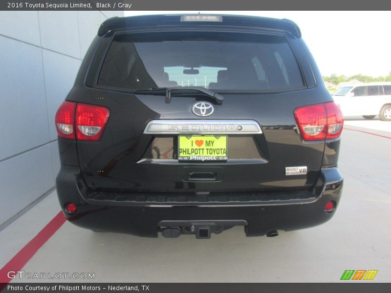 Black / Gray 2016 Toyota Sequoia Limited