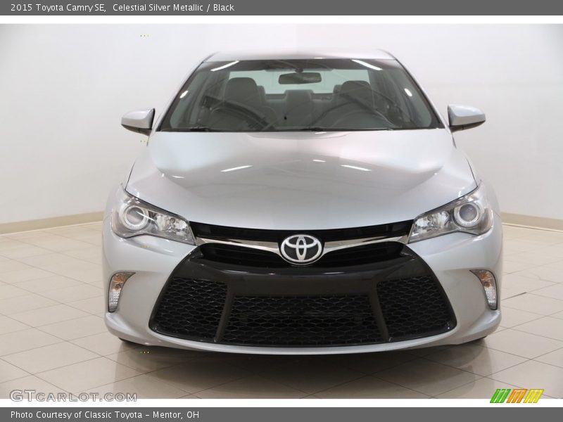 Celestial Silver Metallic / Black 2015 Toyota Camry SE