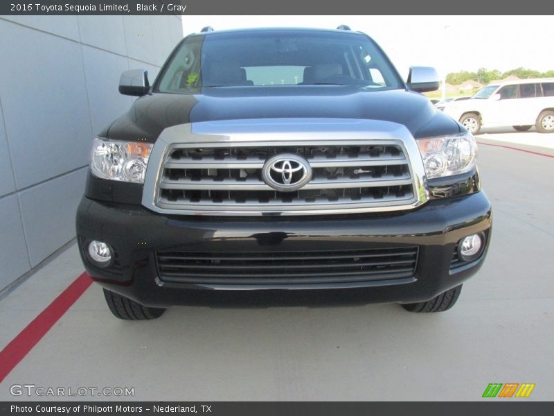 Black / Gray 2016 Toyota Sequoia Limited