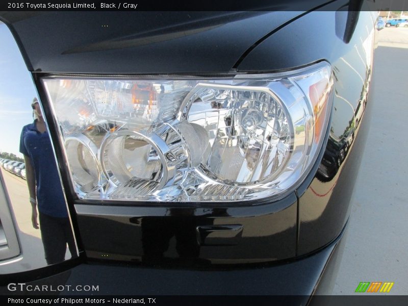 Black / Gray 2016 Toyota Sequoia Limited