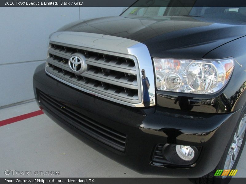 Black / Gray 2016 Toyota Sequoia Limited