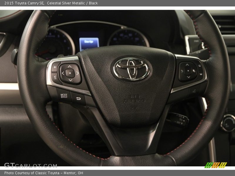 Celestial Silver Metallic / Black 2015 Toyota Camry SE