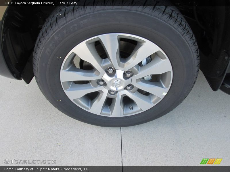 Black / Gray 2016 Toyota Sequoia Limited
